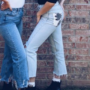 💥COW PRINT JEANS💥